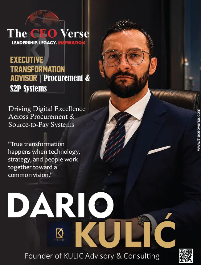 TheCEOVerse feature portrait of Dario Kulic